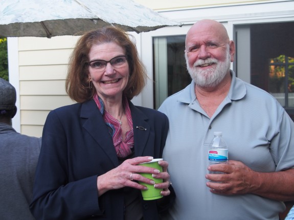 Board member and team leader, Judy McAVoy with her husband Jim.