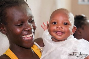 After treatment, a much happier baby.