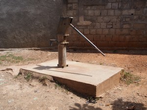 Water well in Haiti